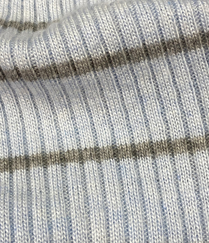 NEMIKA ネミカ ニット ボーダー グレー レディース SIZE 1