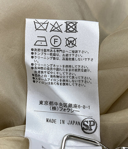 フォクシー ノースリーブワンピース 41936-A00A18KA ベルト付き レディース SIZE 38 foxey