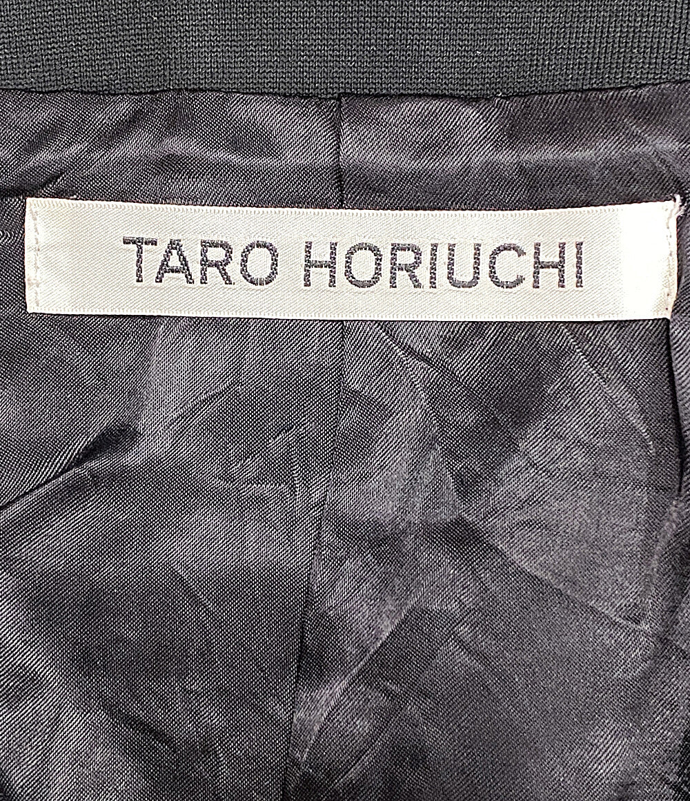 タロウ ホリウチ ノーカラージャケット レディース SIZE 2 TARO HORIUCHI