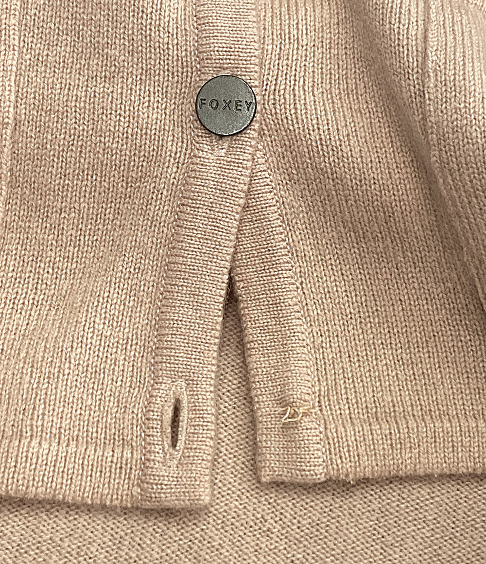 美品 foxey カーディガン カシミヤ混 レディース SIZE 38 フォクシー