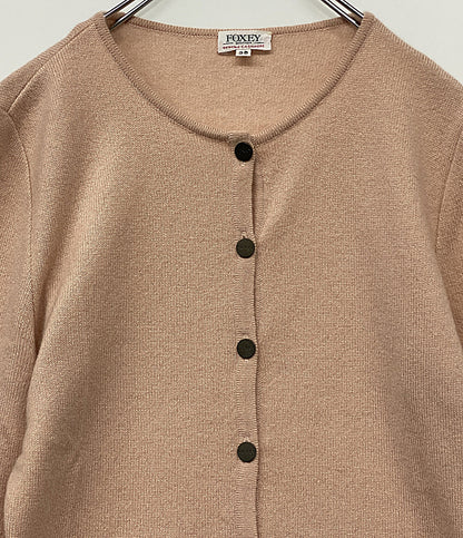 美品 foxey カーディガン カシミヤ混 レディース SIZE 38 フォクシー
