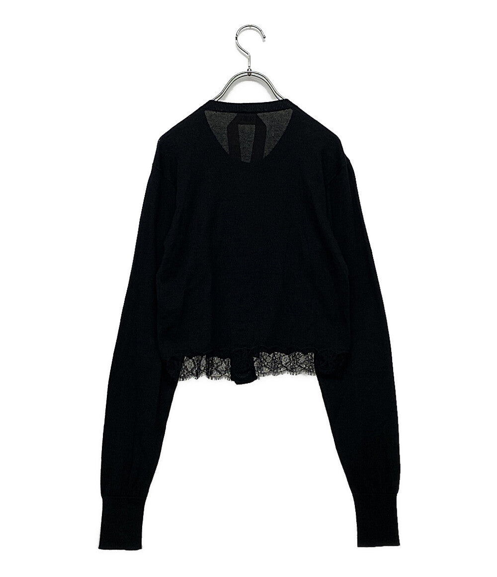ヌメロ ヴェントゥーノ カーディガン ブラック レディース SIZE 36 N°21