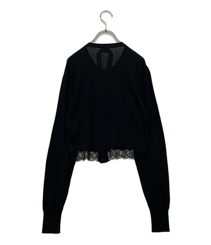 ヌメロ ヴェントゥーノ カーディガン ブラック レディース SIZE 36 N°21