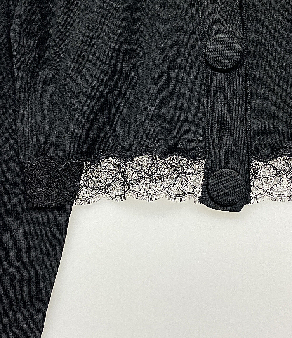 ヌメロ ヴェントゥーノ カーディガン ブラック レディース SIZE 36 N°21