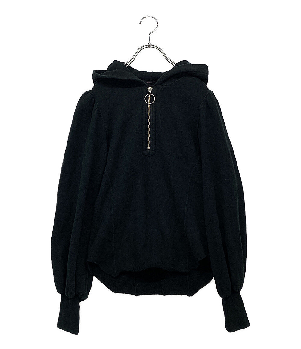 タケシコウサカバイワイズピンクレーベル スウェット ハーフジップ ブラック レディース SIZE 2 TAKESHI KOSAKA by Y’s Pink Label