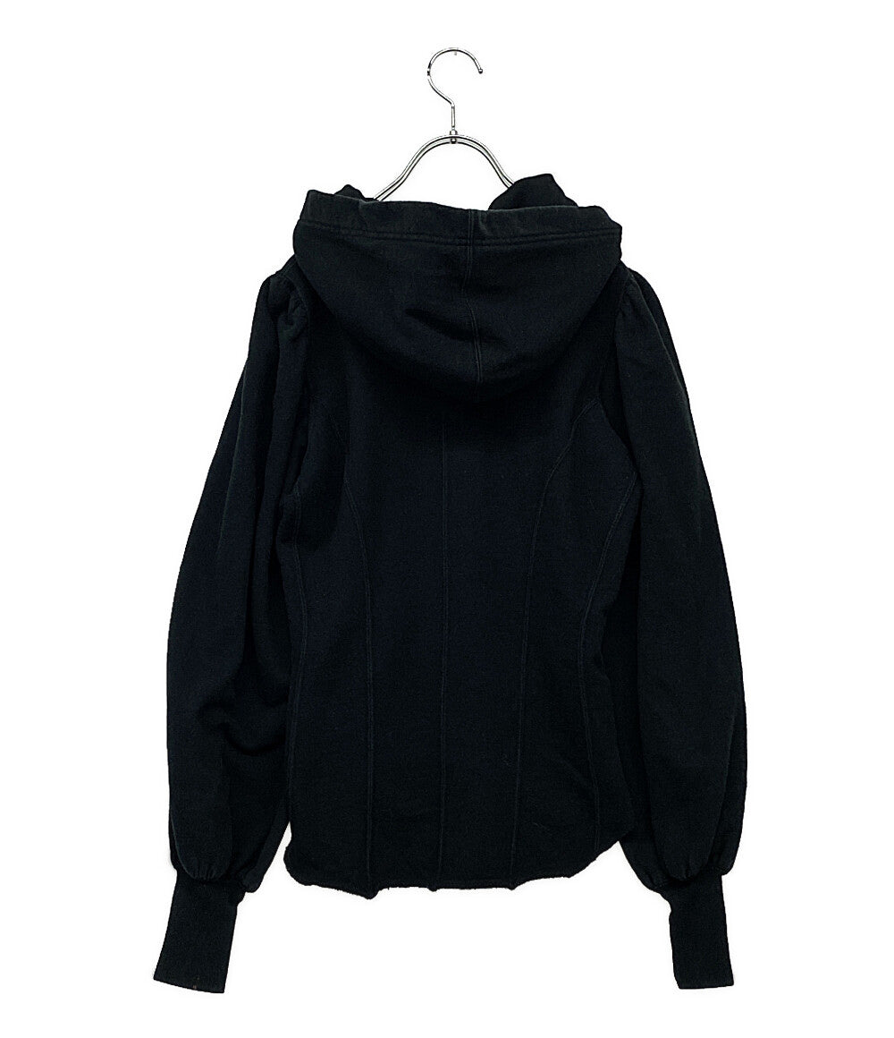 タケシコウサカバイワイズピンクレーベル スウェット ハーフジップ ブラック レディース SIZE 2 TAKESHI KOSAKA by Y’s Pink Label
