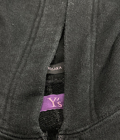 タケシコウサカバイワイズピンクレーベル スウェット ハーフジップ ブラック レディース SIZE 2 TAKESHI KOSAKA by Y’s Pink Label