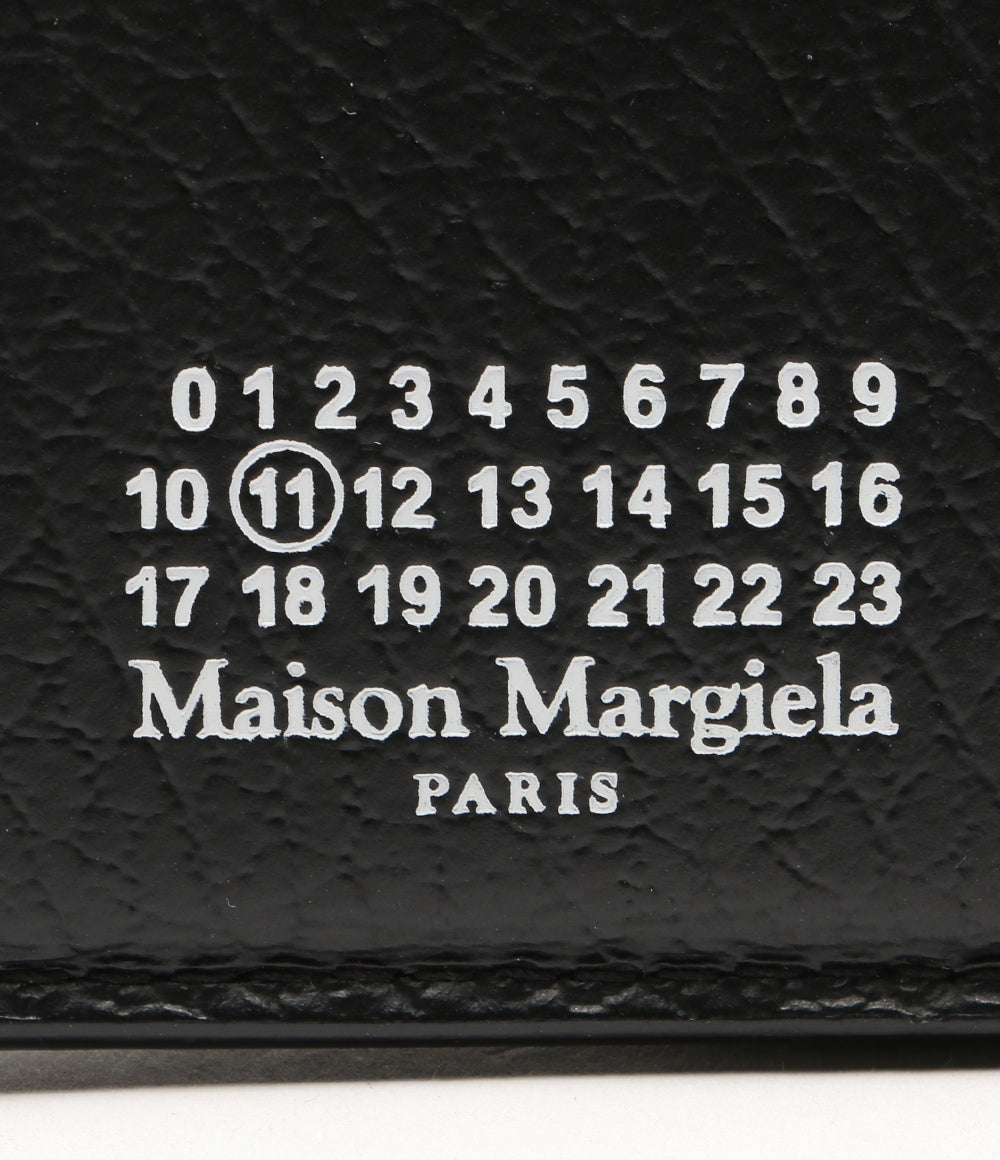 メゾンマルジェラ 二つ折り財布 4ステッチ ブラック レザー メンズ Maison Margiela 11