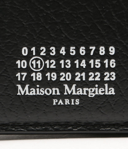 メゾンマルジェラ 二つ折り財布 4ステッチ ブラック レザー メンズ Maison Margiela 11