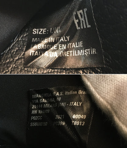 メゾンマルジェラ 二つ折り財布 4ステッチ ブラック レザー メンズ Maison Margiela 11