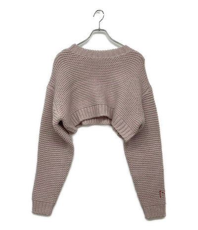ンニット ニット NKNIT22AW-002-1 ピンク      レディース SIZE -  NKNIT