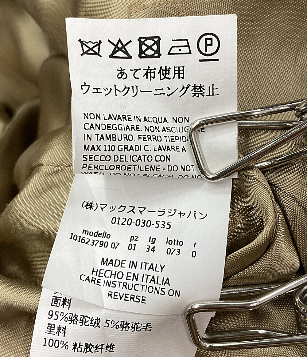 MAX MARA マニュエラアイコンコート 101623790 キャメル レディース SIZE 34 マックスマーラ