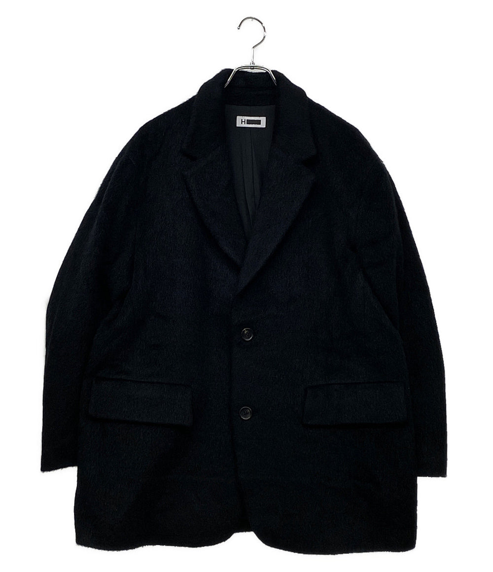 エイチビューティーアンドユース ジャケットコート モヘヤウールシャギー メンズ SIZE UK8 H BEAUTY＆YOUTH