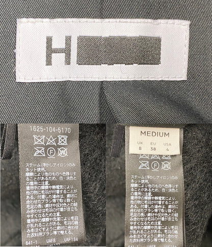 エイチビューティーアンドユース ジャケットコート モヘヤウールシャギー メンズ SIZE UK8 H BEAUTY＆YOUTH