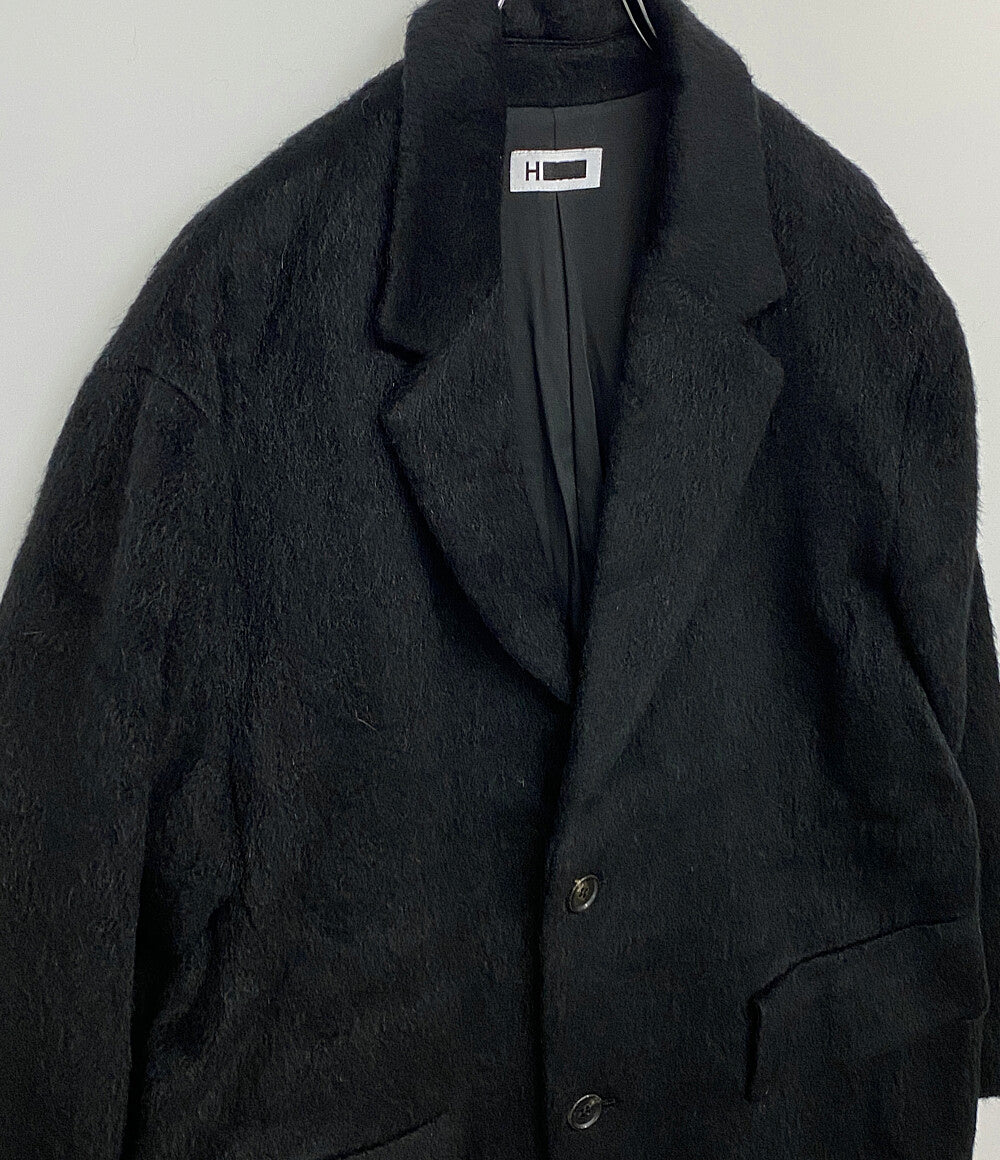 エイチビューティーアンドユース ジャケットコート モヘヤウールシャギー メンズ SIZE UK8 H BEAUTY＆YOUTH