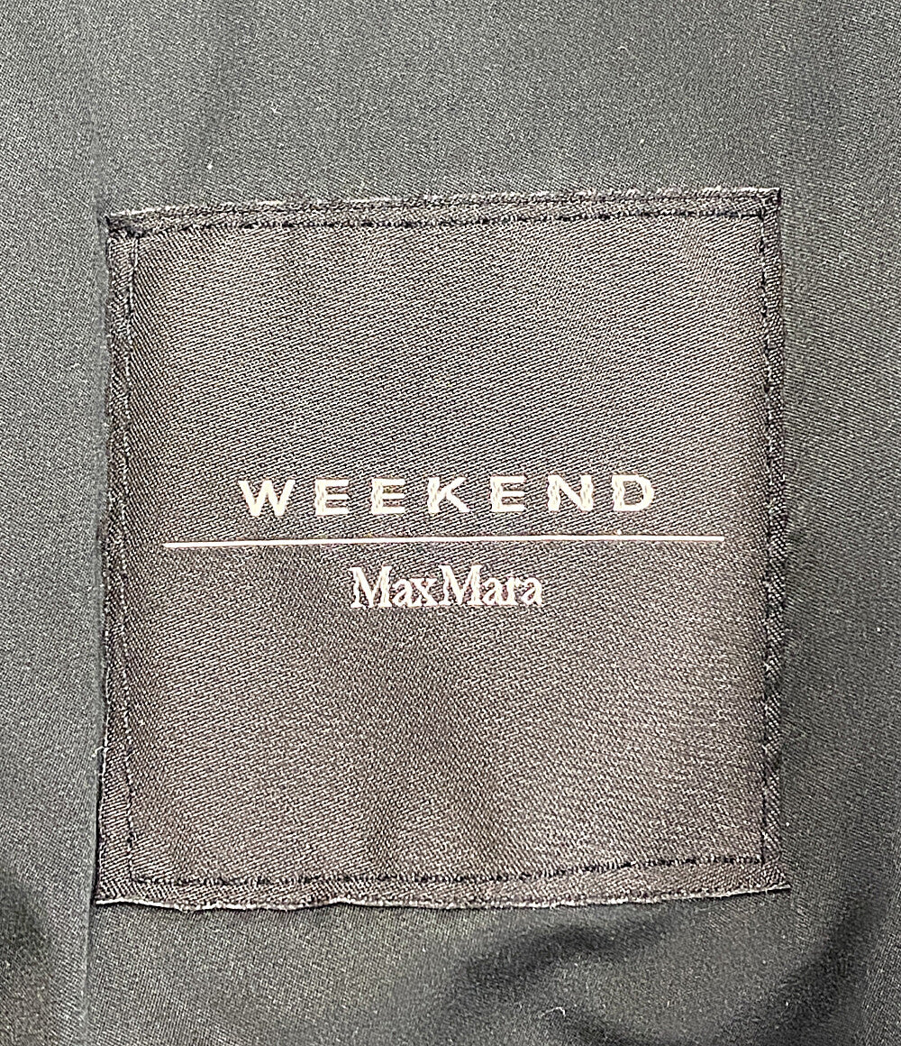 MAX MARA Weekend マックスマーラ ウィークエンド コート ブラック レディース SIZE 42