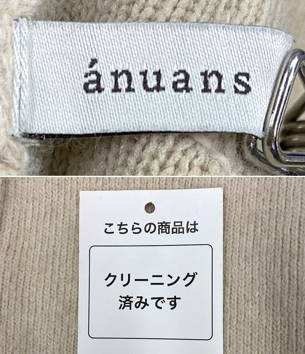 アニュアンス ニットジャケット レディース SIZE F anuans