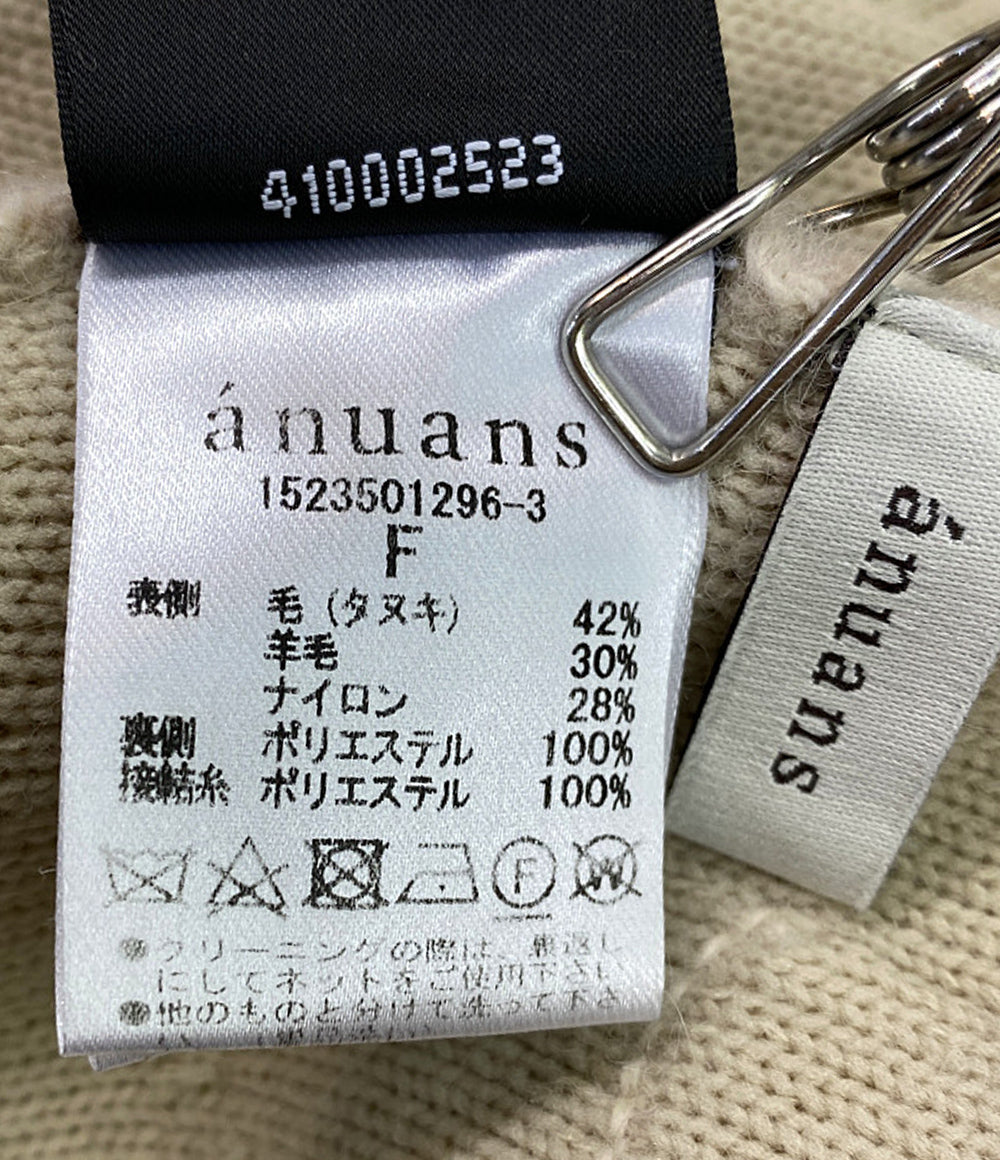アニュアンス ニットジャケット レディース SIZE F anuans