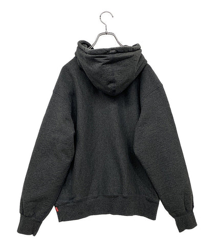 シュプリーム パーカー 21AW Box Logo チャコールグレー メンズ SIZE S Supreme