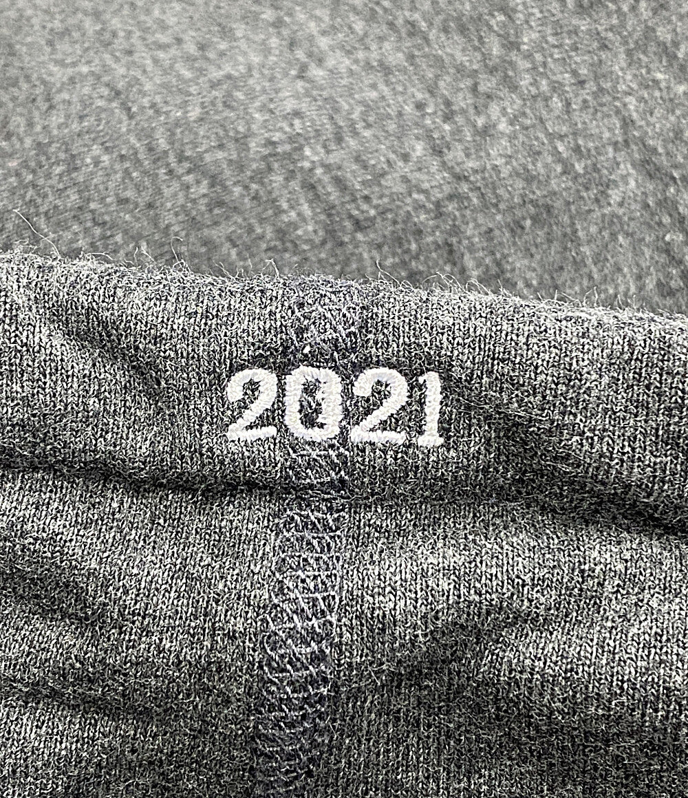 シュプリーム パーカー 21AW Box Logo チャコールグレー メンズ SIZE S Supreme