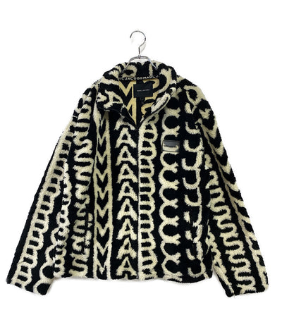 MARC JACOBS フリースジャケット モノグラム FLEECEJAKET メンズ SIZE L マークジェイコブス