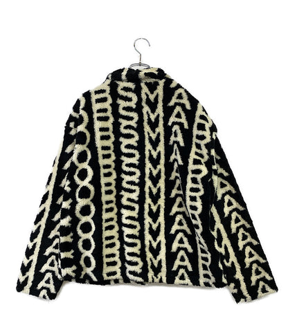 MARC JACOBS フリースジャケット モノグラム FLEECEJAKET メンズ SIZE L マークジェイコブス