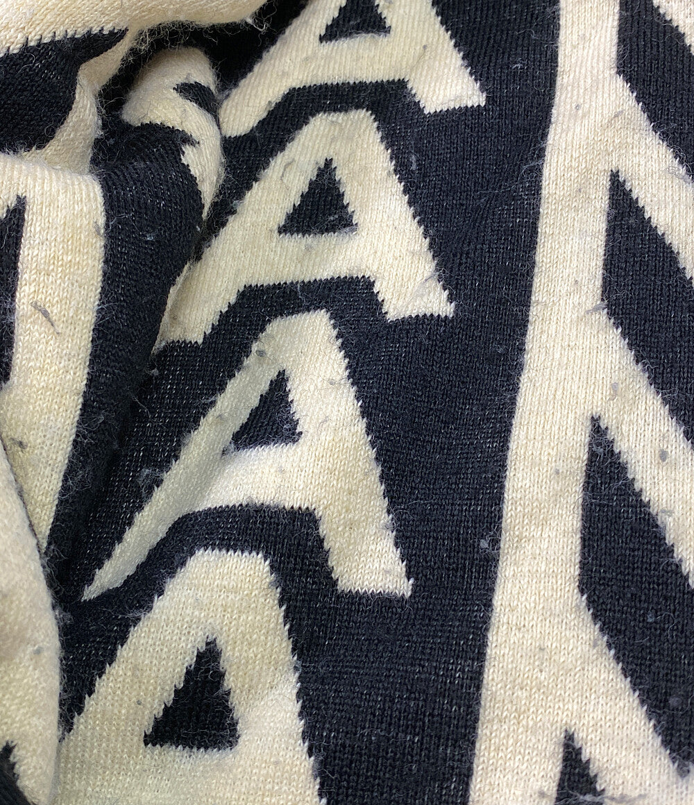 MARC JACOBS フリースジャケット モノグラム FLEECEJAKET メンズ SIZE L マークジェイコブス