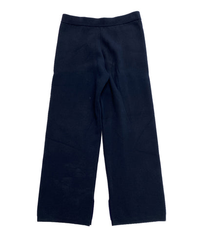 BORDERS at BALCONY ボーダーズ アット バルコニー ニットパンツ ネイビー レディース SIZE 38