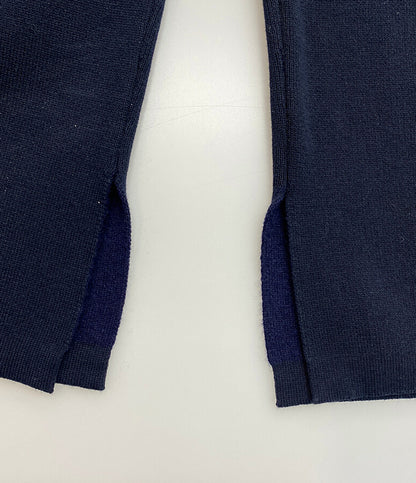 BORDERS at BALCONY ボーダーズ アット バルコニー ニットパンツ ネイビー レディース SIZE 38