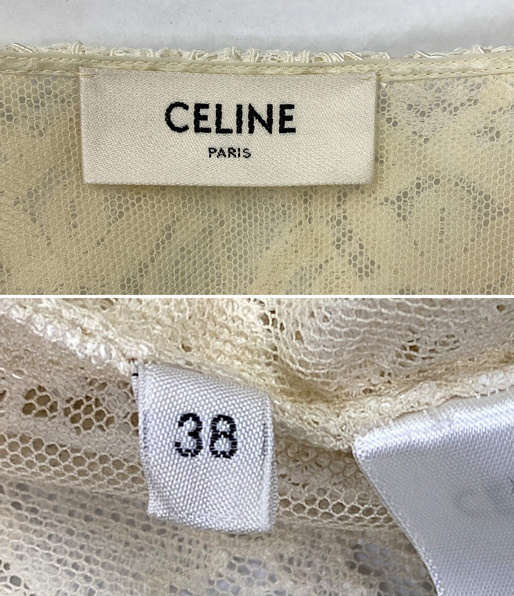 セリーヌ 美品 チェルシージャケット レース 24SS レディース SIZE 38 CELINE