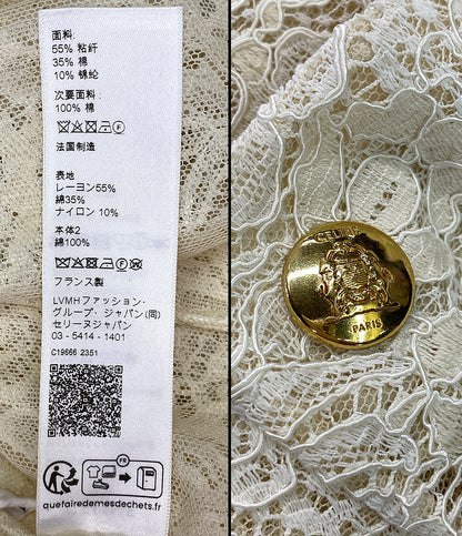 セリーヌ 美品 チェルシージャケット レース 24SS レディース SIZE 38 CELINE