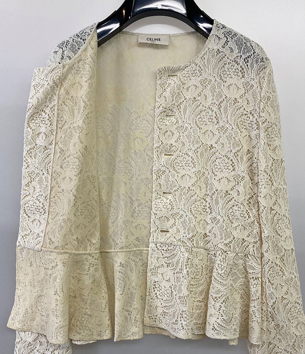 セリーヌ 美品 チェルシージャケット レース 24SS レディース SIZE 38 CELINE