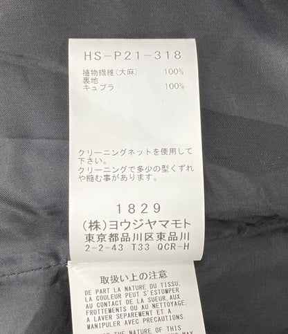 YOHJI YAMAMOTO POUR HOMME フラップヘンプパンツ 24ssCollection HS-P21-318 メンズ SIZE 2 ヨウジヤマモトプールオム