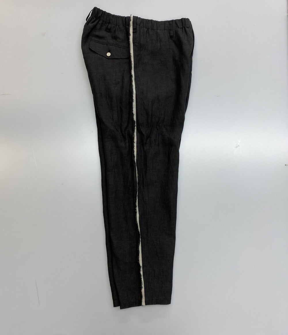 YOHJI YAMAMOTO POUR HOMME フラップヘンプパンツ 24ssCollection HS-P21-318 メンズ SIZE 2 ヨウジヤマモトプールオム