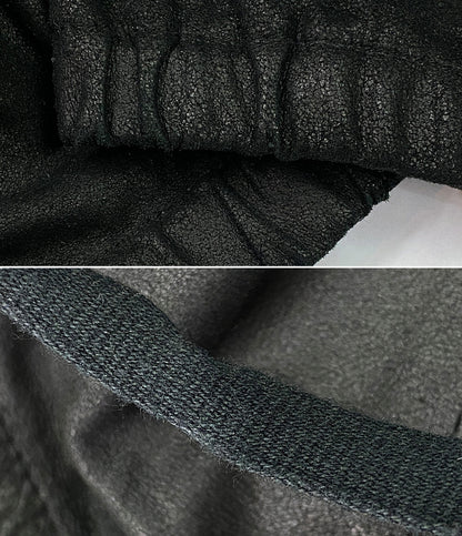 ミハラヤスヒロ  パーカー フルジップ ラムスキン      レディース SIZE 44  MIHARA YASUHIRO