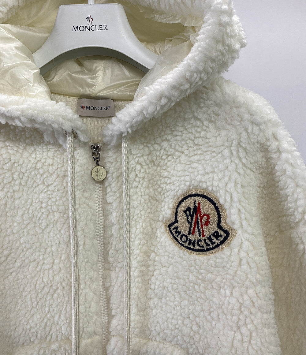 MONCLER ボアブルゾン フーディ MAGLIA CARDIGAN 21AW レディース SIZE XS モンクレール
