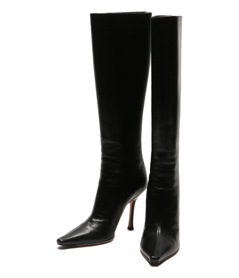 ジミーチュウ ロングブーツ カーフ レディース SIZE 37 JIMMY CHOO