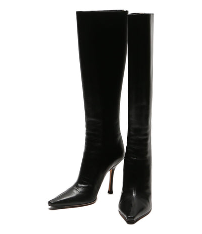 ジミーチュウ ロングブーツ カーフ レディース SIZE 37 JIMMY CHOO