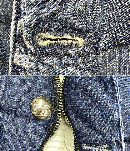 レミレリーフ ダウンベスト インディゴ メンズ SIZE XL REMI RELIEF