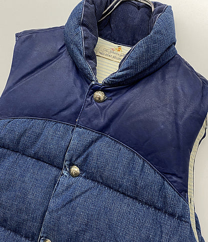 レミレリーフ ダウンベスト インディゴ メンズ SIZE XL REMI RELIEF
