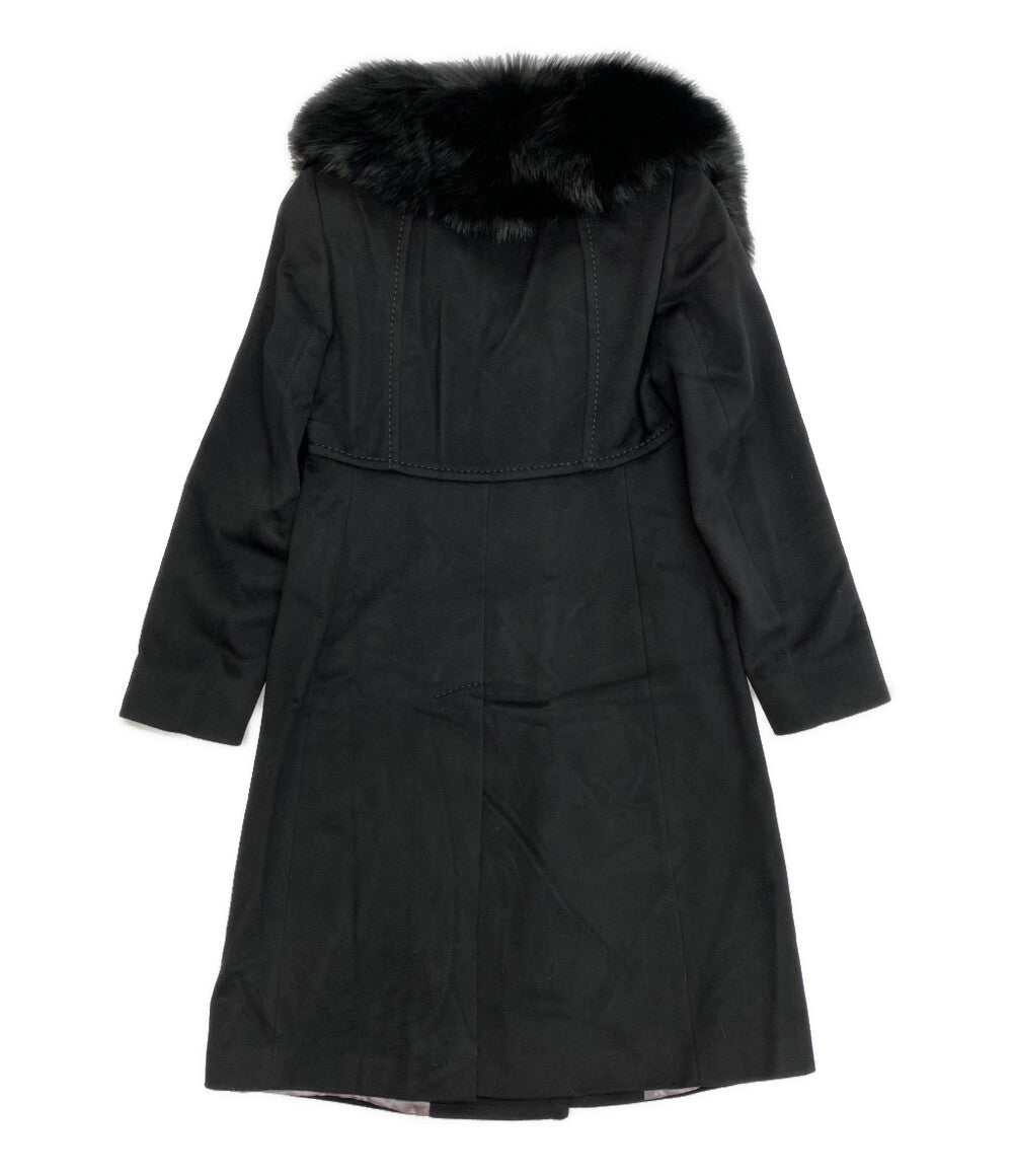 マックスマーラ チェスターコート ブラック 73136 レディース SIZE 38 MAX MARA
