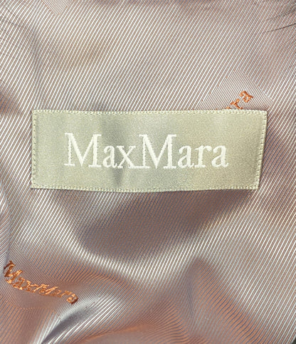 マックスマーラ チェスターコート ブラック 73136 レディース SIZE 38 MAX MARA