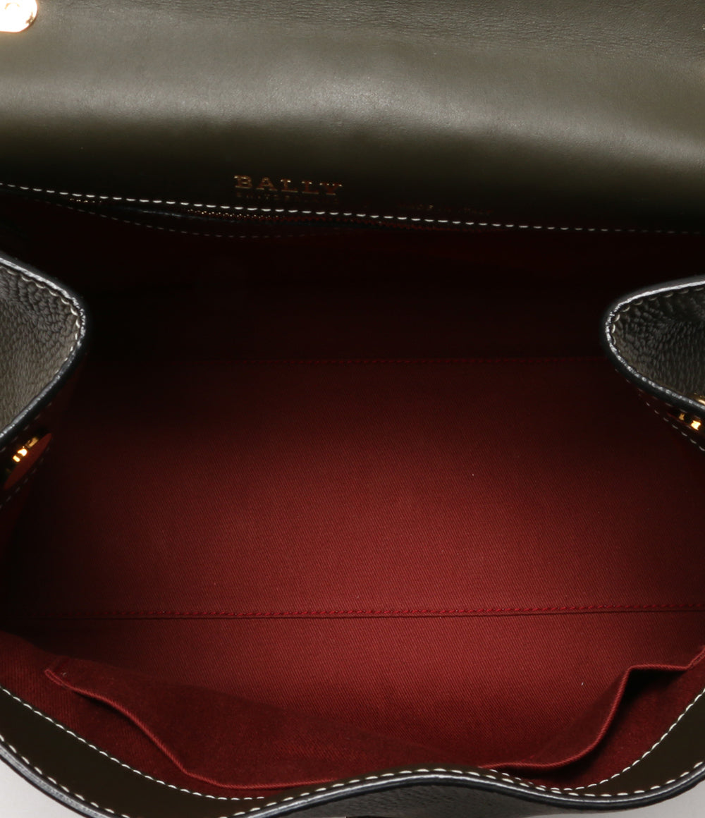 バリー ショルダーバッグ BREEZE MD 2way カーキ レディース BALLY