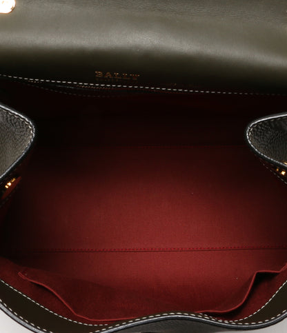 バリー ショルダーバッグ BREEZE MD 2way カーキ レディース BALLY
