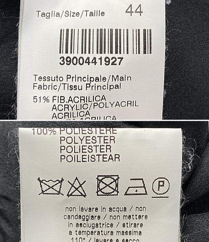MSGM ノースリーブワンピース ツイード ドリンクキャップ レディース SIZE 44 エムエスジーエム