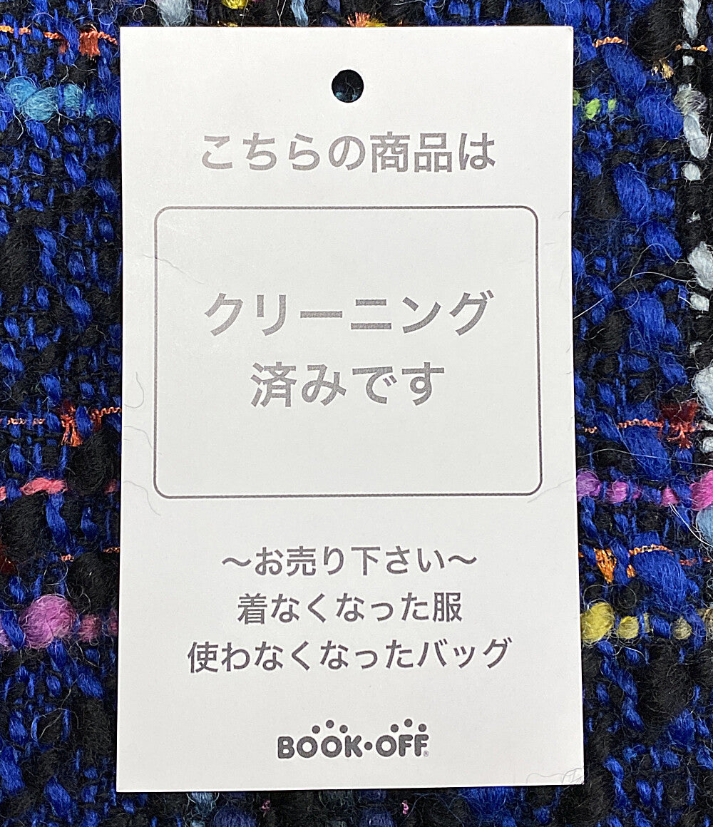 MSGM ノースリーブワンピース ツイード ドリンクキャップ レディース SIZE 44 エムエスジーエム