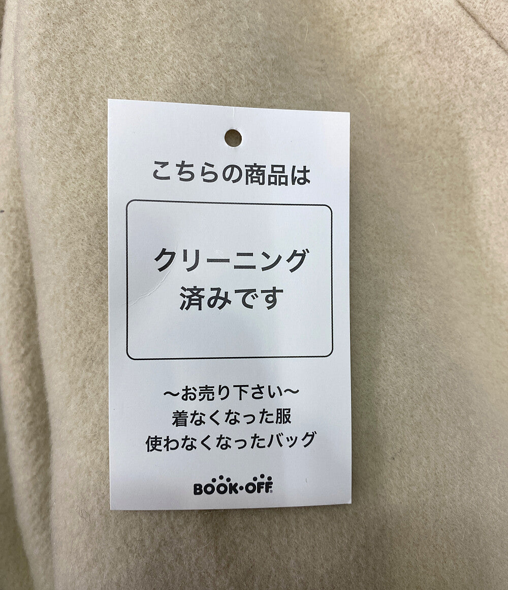 CLANE リブカラーコート RIB COLLAR WOOL LONGCOAT レディース SIZE 2 クラネ