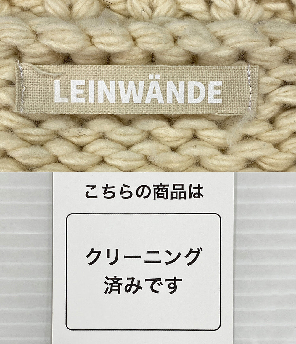 LEINWANDE ラインヴァンド 長袖ニット 219030502 レディース SIZE F