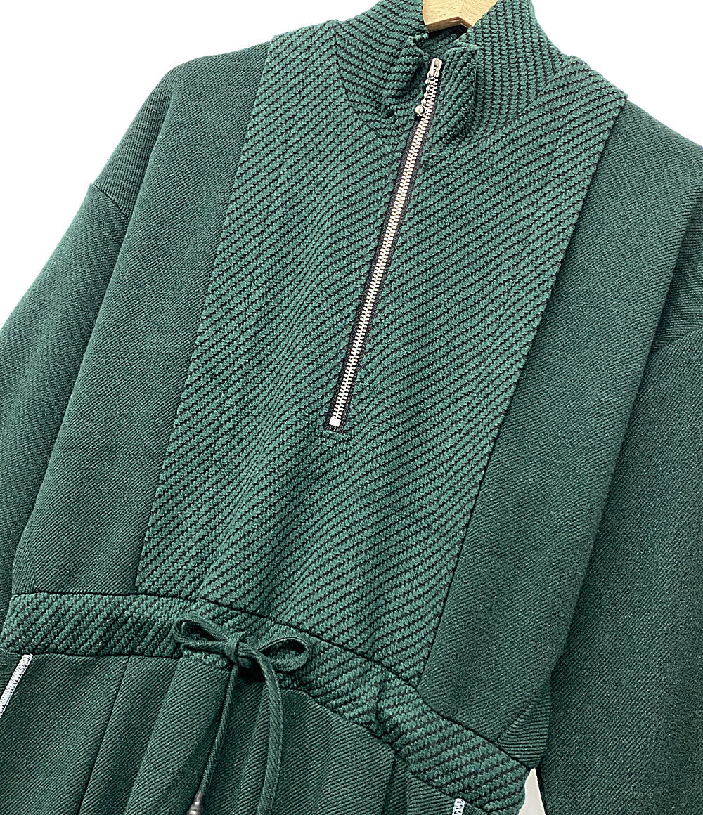 パメオポーズ  長袖ワンピース Bicolor Jersey Dress グリーン      レディース SIZE F  PAMEO POSE