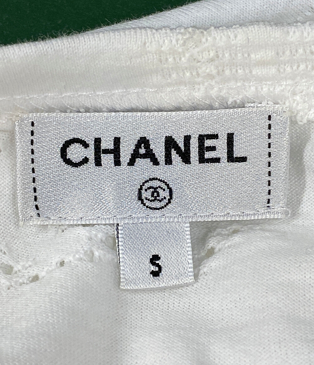 シャネル  半袖Ｔシャツ ココ クロップド Tシャツ     P72733K10463 レディース SIZE S  CHANEL